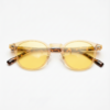 Gail Night Driving Glasses (Yellow Tint) - Yellow Round TR90 Frame