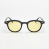 Joyce Night Driving Glasses (Yellow Tint) - Black Oval TR90 Frame