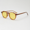 Moira Night Driving Glasses (Yellow Tint) - Tortoise Round TR90 Frame